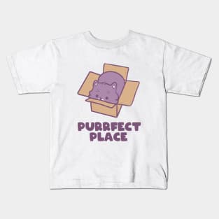 Purrfect Place Kids T-Shirt